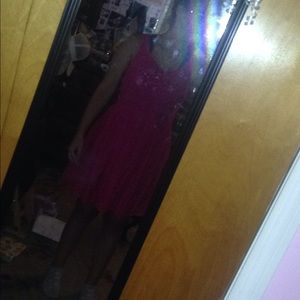 Pink dress